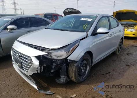 2022 Hyundai Accent Se z USA, uszkodzony, nr VIN 3KPC24A66NE162747